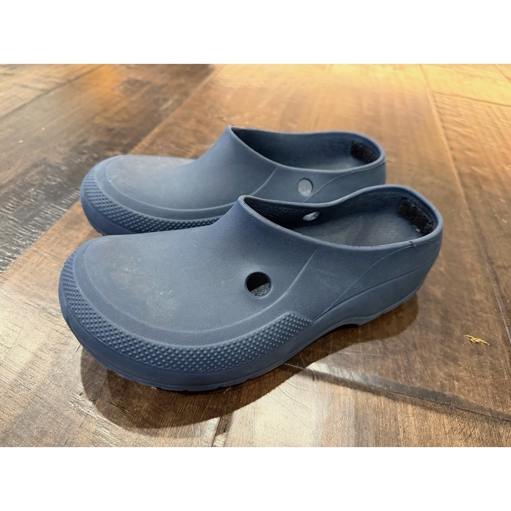 Crocs Unisex Blue Slip On Comfort Round Toe Clog Sandels Size‎ M7/W9
